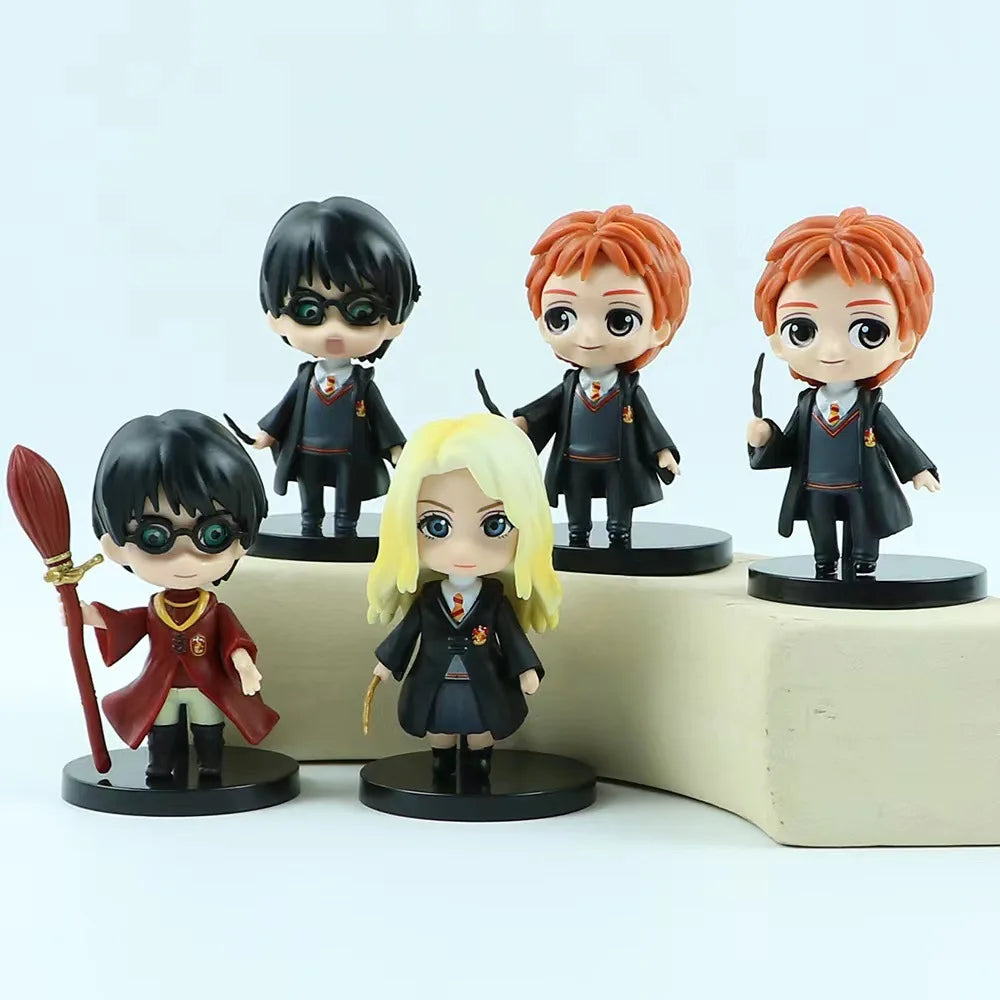 New 10Pcs/Set Harry Potters Figures Anime Q Version