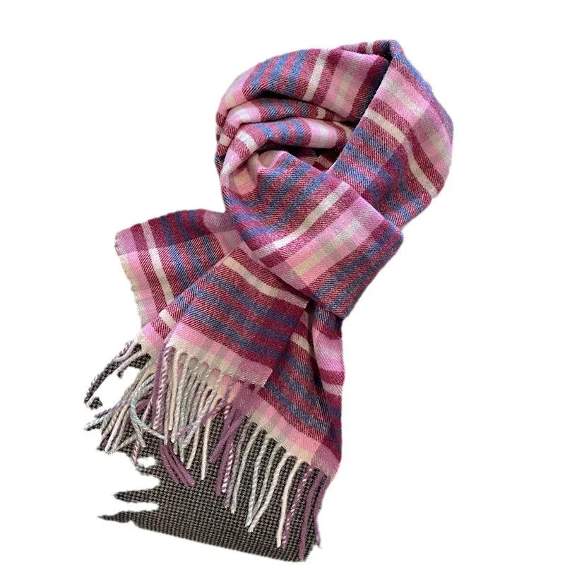 High Quality 100 Wool Scarf Female Fashion Classic