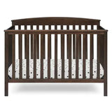 Children Hanover 6-in-1 Convertible Baby Crib, Walnut Espresso/Bianca