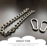 Stainless Steel Hanging Chain with Snap Hooks Hammock