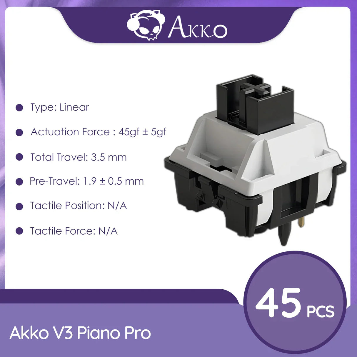 Akko V3 Pro Switches Tactile / Linear Switch