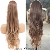 Gladys Weave Ponytail Extensions Synthetic Long 28 Inches