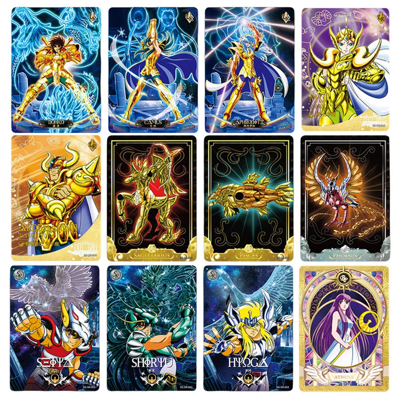 Original 2023 Saint Seiya Cards Anime Game Collection