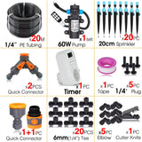 Smart Wifi/Bluetooth Compatible Timer Watering Systems for Garden