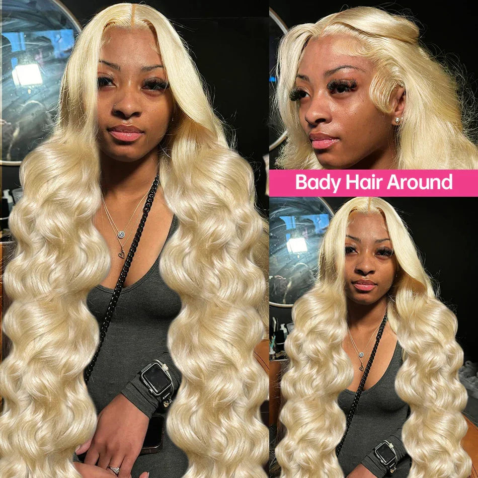 Melodie 40inch 613 Honey Color Body Wave 13x6