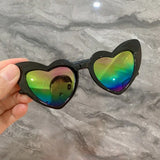 AKA VISION 2022 Heart Sunglasses Children Luxury Brand