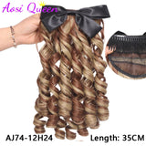 AS Synthetic Retro Ponytail with Comb Europen Princess