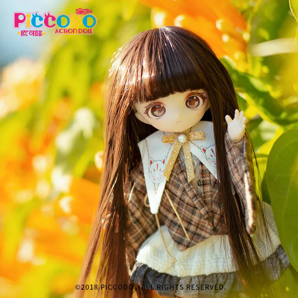 Ob11 Doll Wigs Soft Cute Braid Hair Bangs
