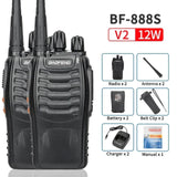 2/4PCS Baofeng BF-888S 12W Walkie Talkie Dual Band