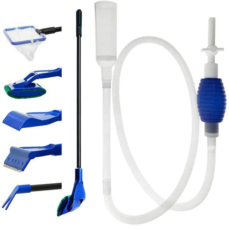 5 in 1 Aquarium Cleaning Tools Fish Tank