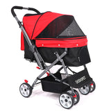 Dog Cat Carrier Pet Buggy Stroller Bag Carriage