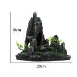 Fish Tank Plant Rockery Multi-style Aquarium Decoration,Resin Artificial