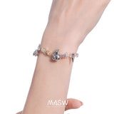 MASW Original Design Lovely Style Colorful Irregular Bead