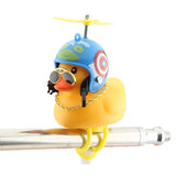 Motorcycle Accessories Cute Duck with Propeller Helmet Broken