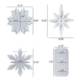 4pcs Christmas Resin Molds for Jewelry and Ornaments
