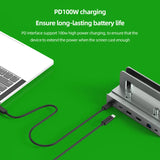 11 In 1 Aluminum Alloy Notebook Vertical Docking