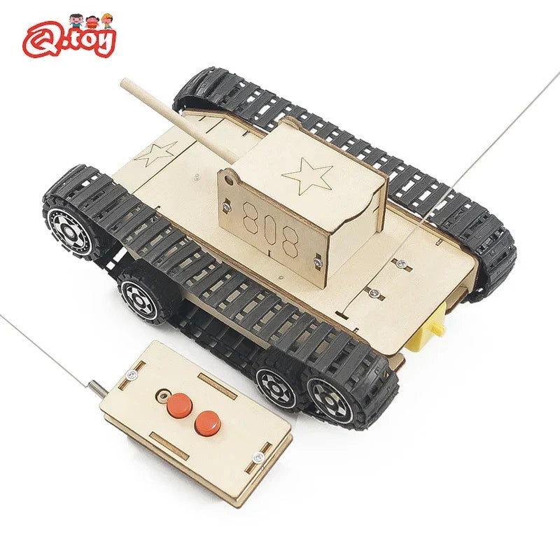 Remote Control Stem Educational Toy Tank Model Technology
