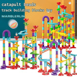 Creativity Marble Run Race Catapult Track Maze Building