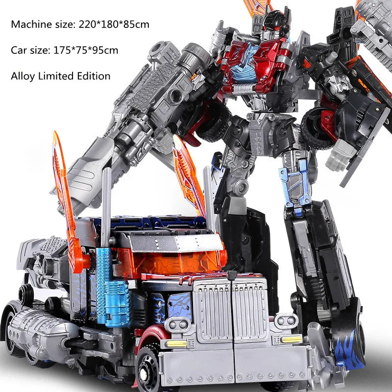 Transformation Toys Robot Car Alloy Plastic Action Figure