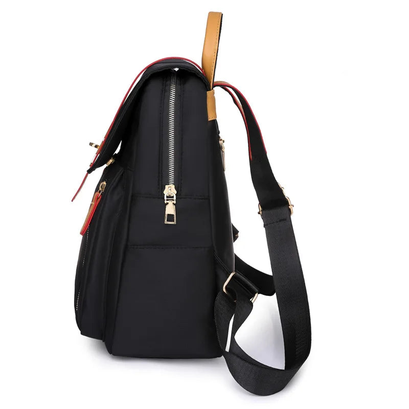 Waterproof Oxford Backpack for Women Antitheft School Bag