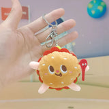 12cm Kawaii Food Bread Hamburger Hot Dog French