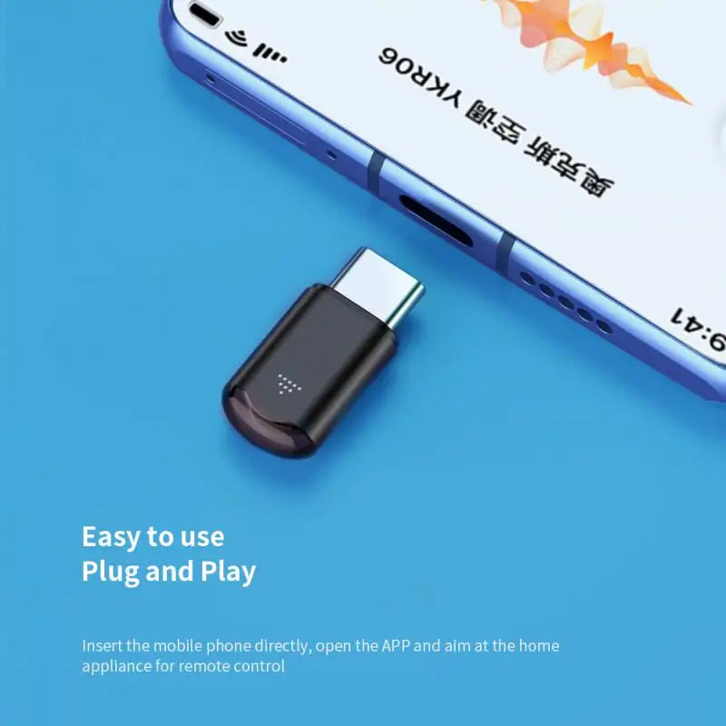 Type-C Micro USB Smart IR Remote Control Phone