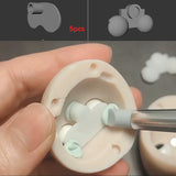 5pcs Eye Card OB11 BJD Doll Head Doll