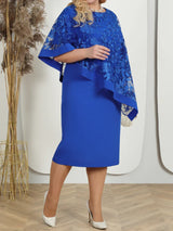 Plus Size Women Dresses 2023 Summer Embroidery Floral