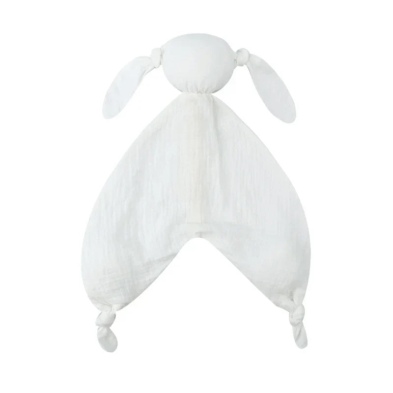 Pure Cotton Muslin Baby Bib Cute Goose Sleeping