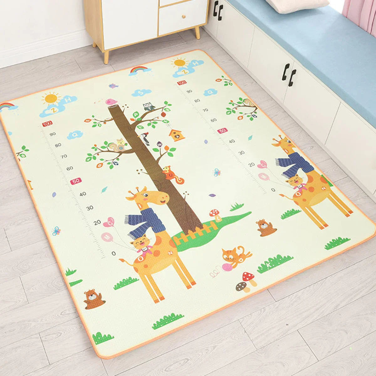 Double-sided Pattern Baby Play Mat Thicken 1/0.5cm Educational