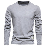 100% Cotton Long Sleeve T shirt For Men