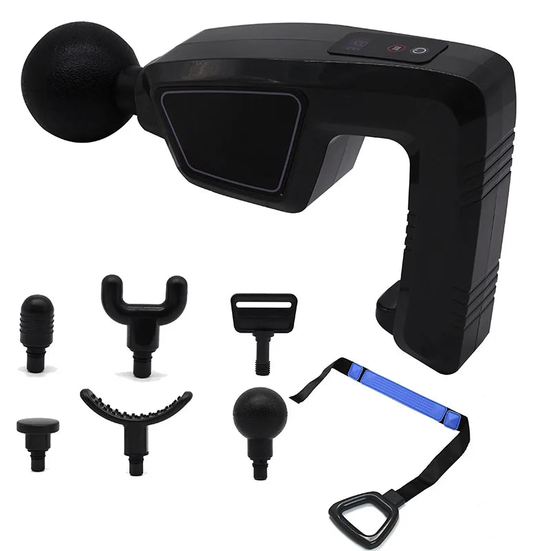 New Multi-function Fascia Gun Muscle Vibration Massager Low