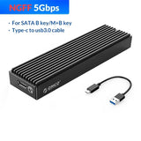 NVMe Enclosure USB C Gen2 10Gbps 20Gbps PCIe