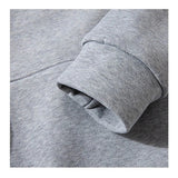 Classic Mens Solid Color Tracksuit Hooded Sweatshirts and