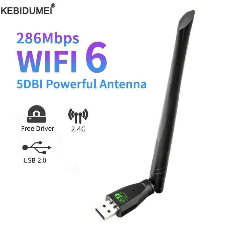 WIFI 6 USB Adapter AX300 Wireless Adapter Wlan