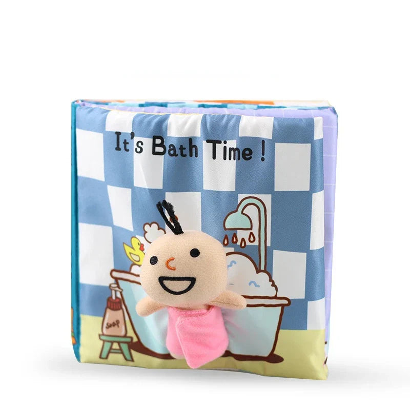Infant Baby Cloth Book Bath Potty Baby Book
