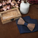 Funny Dad Wooden Bow Tie World's Greatest Farter