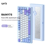 Wob Rainy75 Mechanical Keyboard CNC Aluminum Alloy RGB