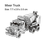 3D Metal Puzzles DIY Assembly Model Engineering Vehicle