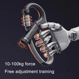 100KG Hand Grip Strengthener Adjustable with Counter Hand