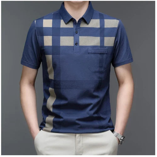 Summer new men polo shirt High quality brand