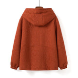 Womens Plus Size Zipper Jacket Autumn Casual Clothing