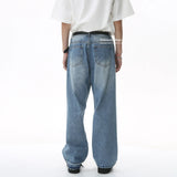 Firmranch New 2023 Men/Women Retro Blue Baggy Jeans