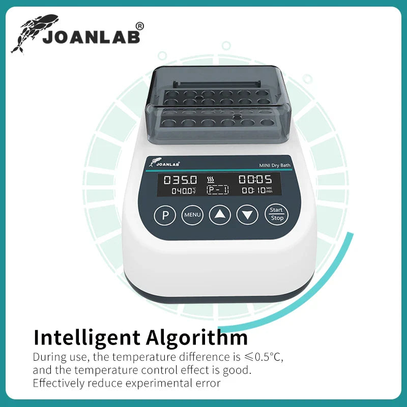 JOANLAB Portable Mini Thermostatic Dry Bath Incubator Lab