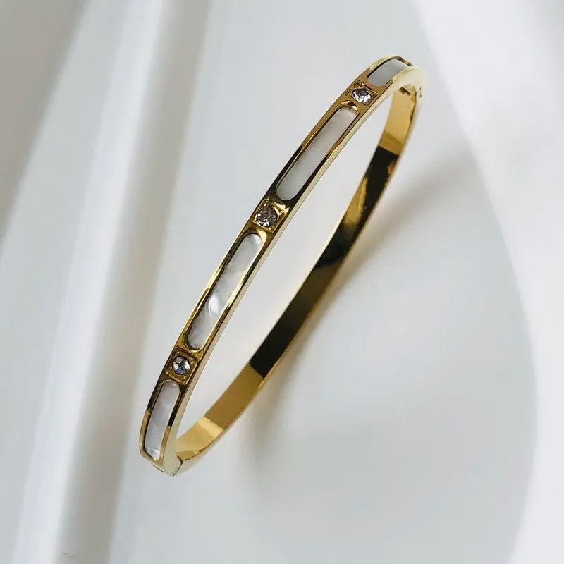 New Design Zircon inlaid Bracelets & Bangles For