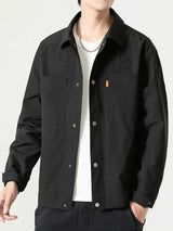 2023 New Shirts Collar Men's Jacket Chest Pockets