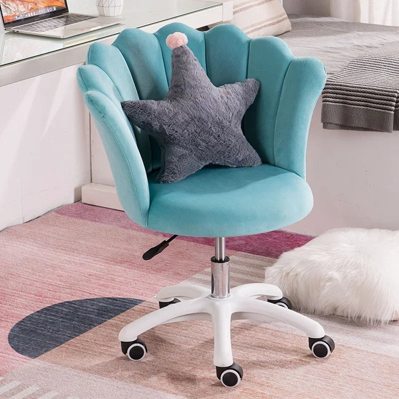 Nordic Computer Pink Chair Girl Dressing Stool Living