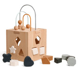 Montessori Puzzle Education Stacking Toy Wooden Box Toy