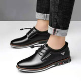 2021British Casual Single Shoes Leather Shoes Formal Shoes
