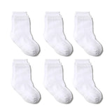 6 Pairs/Lot Fashion Children Socks Grip Crew Socks